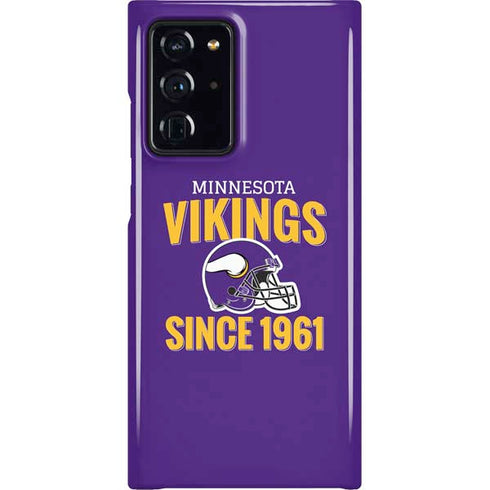 NFL Minnesota Vikings Helmet Galaxy Cases