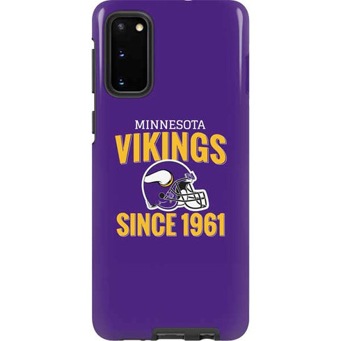 NFL Minnesota Vikings Helmet Galaxy S20 Pro Case