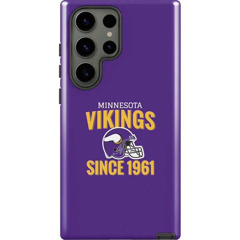 NFL Minnesota Vikings Helmet Galaxy S23 Ultra Pro Case