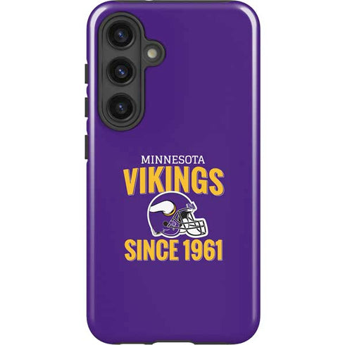 NFL Minnesota Vikings Helmet Galaxy S25 Impact Case