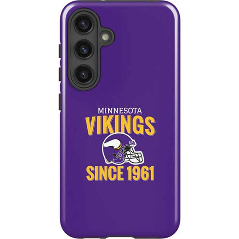 NFL Minnesota Vikings Helmet Galaxy S25 Plus Impact Case