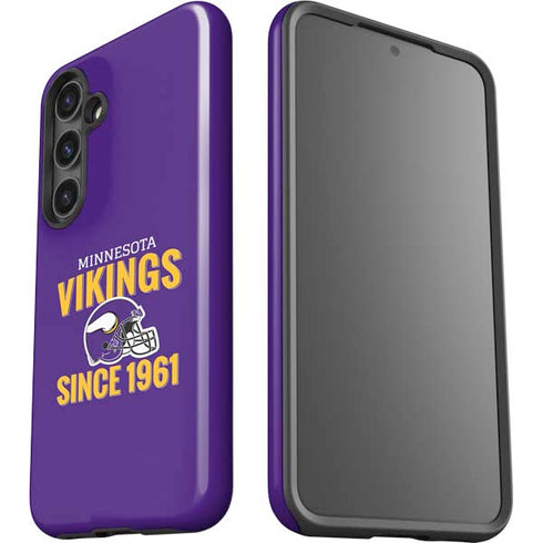 NFL Minnesota Vikings Helmet Galaxy S25 Plus Impact Case