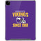 NFL Minnesota Vikings Helmet iPad Pro 12.9in (2020) Clear Case