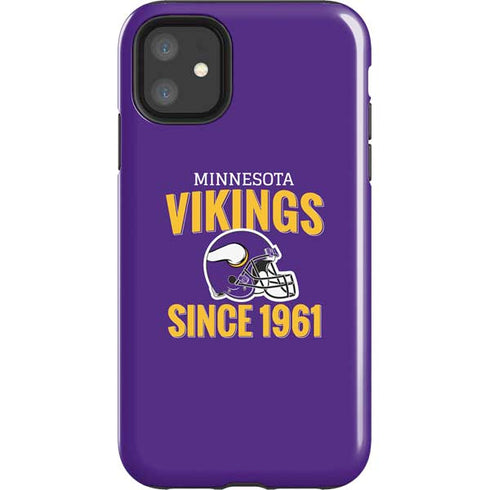 NFL Minnesota Vikings Helmet iPhone 11 Impact Case