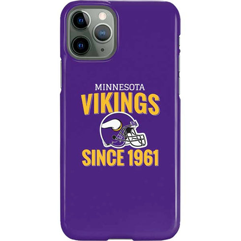 NFL Minnesota Vikings Helmet iPhone 11 Pro Lite Case