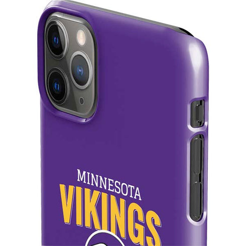 NFL Minnesota Vikings Helmet iPhone 11 Pro Max Lite Case