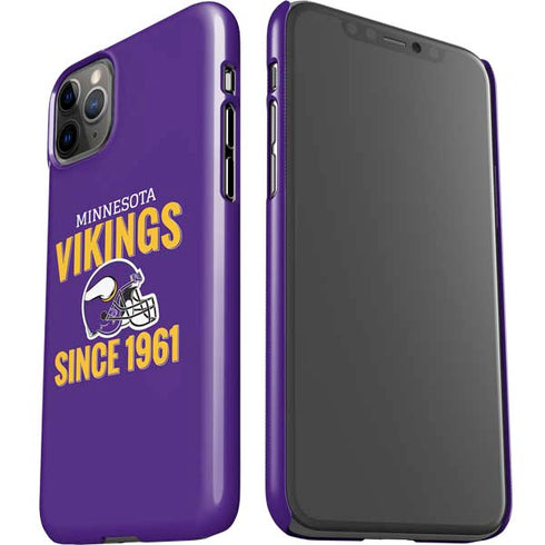 NFL Minnesota Vikings Helmet iPhone 11 Pro Max Lite Case