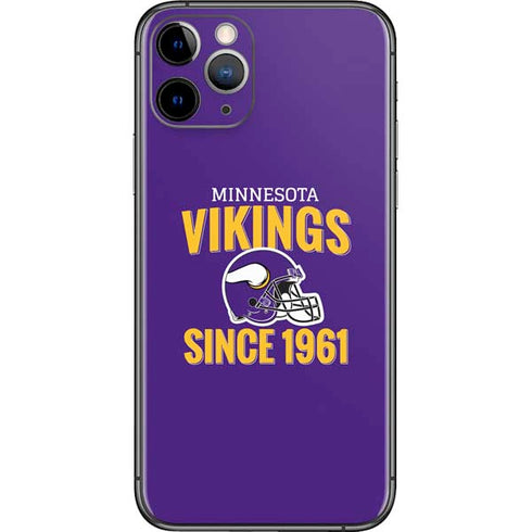 NFL Minnesota Vikings Helmet iPhone 11 Pro Skin