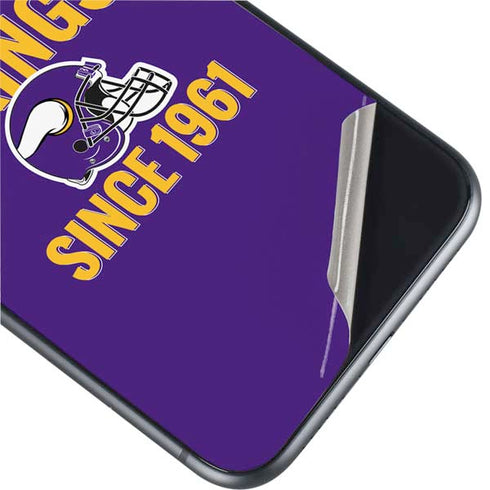 NFL Minnesota Vikings Helmet iPhone 11 Skin