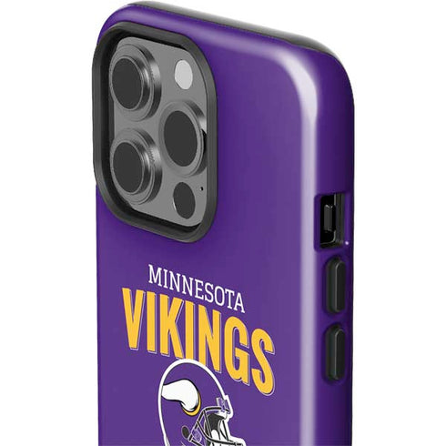 NFL Minnesota Vikings Helmet iPhone 15 Pro Impact Case