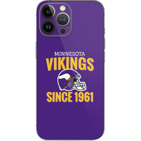 NFL Minnesota Vikings Helmet iPhone 15 Pro Max Skin