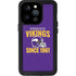 NFL Minnesota Vikings Helmet iPhone 15 Pro Waterproof Case