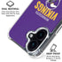 NFL Minnesota Vikings Helmet iPhone 16 Clear Case