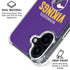 NFL Minnesota Vikings Helmet iPhone 16 Plus Clear Case