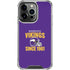 NFL Minnesota Vikings Helmet iPhone 16 Pro Clear Case