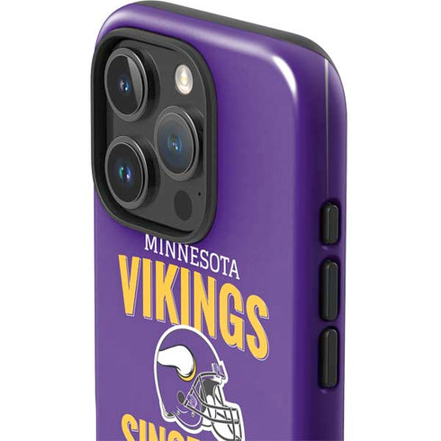 NFL Minnesota Vikings Helmet iPhone 16 Pro Impact Case