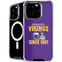 NFL Minnesota Vikings Helmet iPhone 16 Pro MagSafe Case