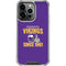 NFL Minnesota Vikings Helmet iPhone 16 Pro Max Clear Case