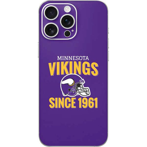 NFL Minnesota Vikings Helmet iPhone 16 Pro Max Skin