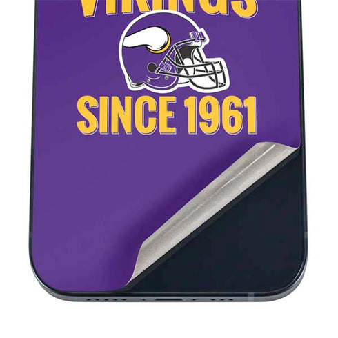 NFL Minnesota Vikings Helmet iPhone 16 Skin