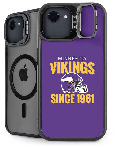 NFL Minnesota Vikings Helmet iPhone 16e Kickstand Case
