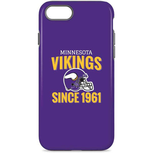 NFL Minnesota Vikings Helmet iPhone Cases