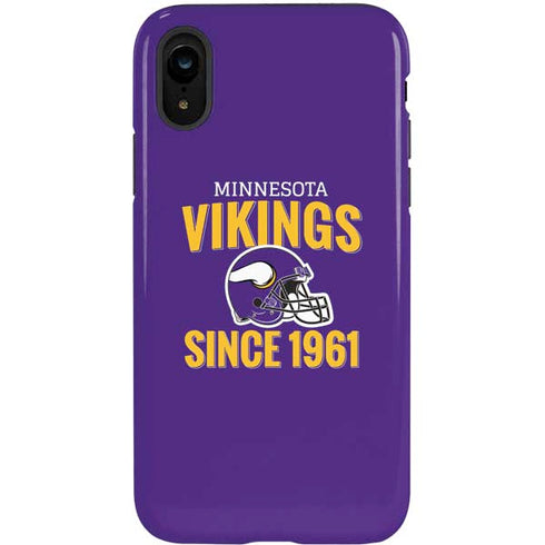 NFL Minnesota Vikings Helmet iPhone XR Pro Case