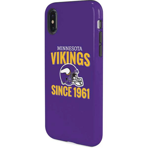 NFL Minnesota Vikings Helmet iPhone XS Pro Case