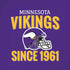 NFL Minnesota Vikings Helmet iPhone XS Pro Case