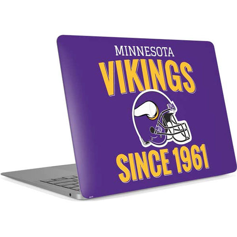 NFL Minnesota Vikings Helmet Apple MacBook Air Skin