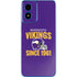 NFL Minnesota Vikings Helmet Moto G Play 4G (2024) Skin