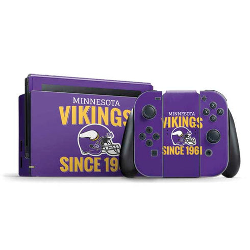 NFL Minnesota Vikings Helmet Nintendo Skins