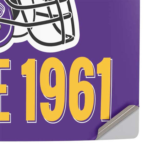 NFL Minnesota Vikings Helmet PS5 Pro Console Skin