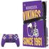 NFL Minnesota Vikings Helmet PS5 Pro Disk Bundle Skin