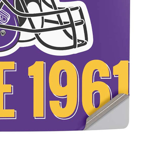 NFL Minnesota Vikings Helmet PS5 Pro Disk Console Skin