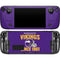 NFL Minnesota Vikings Helmet Steam Deck Handheld Gaming Computer OLED Skin