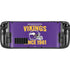 NFL Minnesota Vikings Helmet Steam Deck Handheld Gaming Computer Skin
