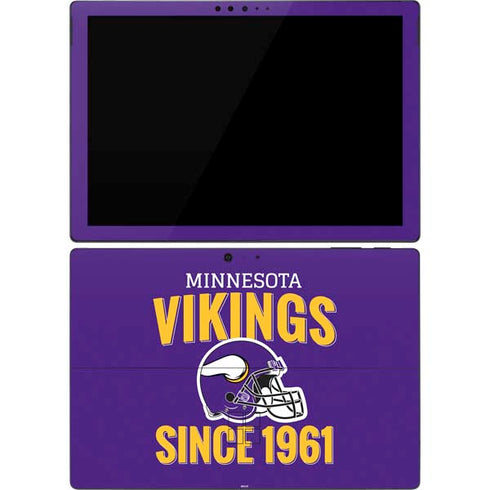 NFL Minnesota Vikings Helmet Surface Pro 7 Skin