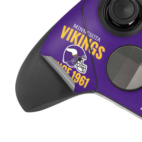 NFL Minnesota Vikings Helmet Xbox Elite Wireless Controller Series 2 Skin
