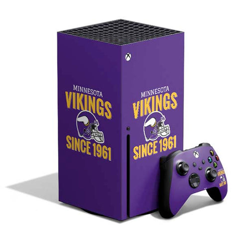 NFL Minnesota Vikings Helmet Xbox Series X Skins