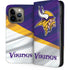 NFL Minnesota Vikings iPhone 13 Pro Folio Case
