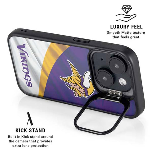 NFL Minnesota Vikings iPhone 15 Kickstand Case