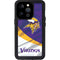 NFL Minnesota Vikings iPhone 15 Pro Waterproof Case