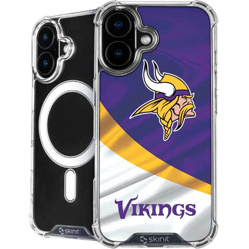 NFL Minnesota Vikings iPhone 16 MagSafe Case