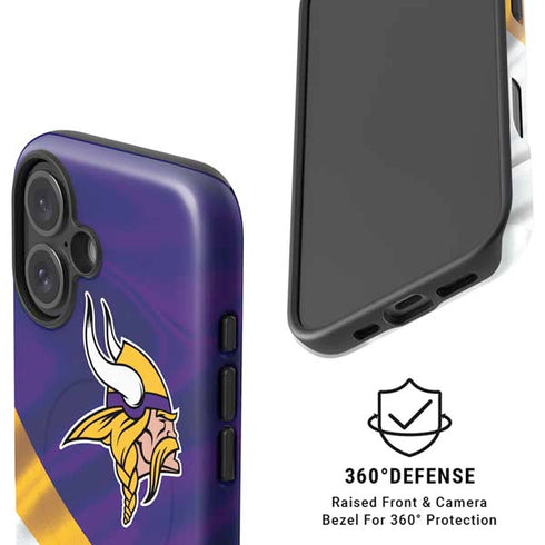 NFL Minnesota Vikings iPhone 16 Magsafe Impact Case