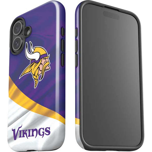 NFL Minnesota Vikings iPhone 16 Plus Impact Case