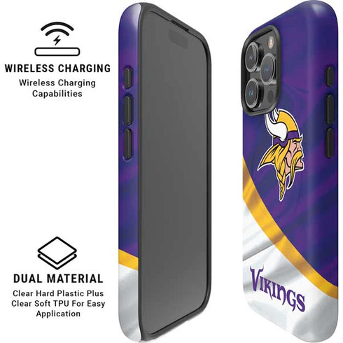NFL Minnesota Vikings iPhone 16 Pro Magsafe Impact Case