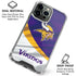 NFL Minnesota Vikings iPhone 16 Pro Max Clear Case