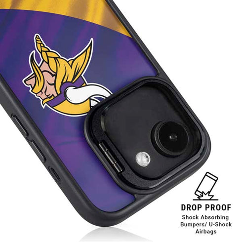 NFL Minnesota Vikings iPhone 16e Kickstand Case
