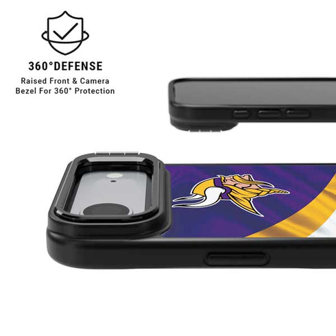 NFL Minnesota Vikings iPhone 17 Air Kickstand Case